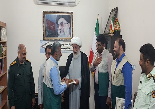 تودیع ومعارفه دبیر کانون&zwnj;های خدمت رضوی شهرستان میناب&nbsp;
