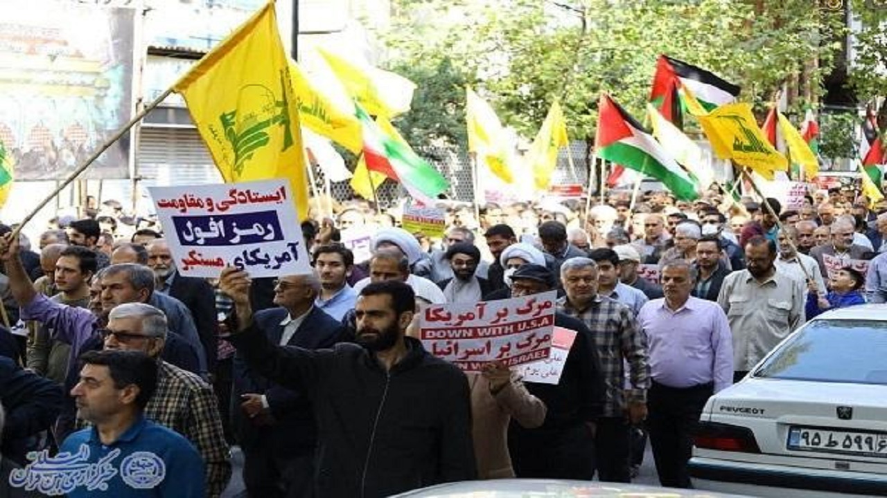 تجمع ضد صهیونیستی در مازندران