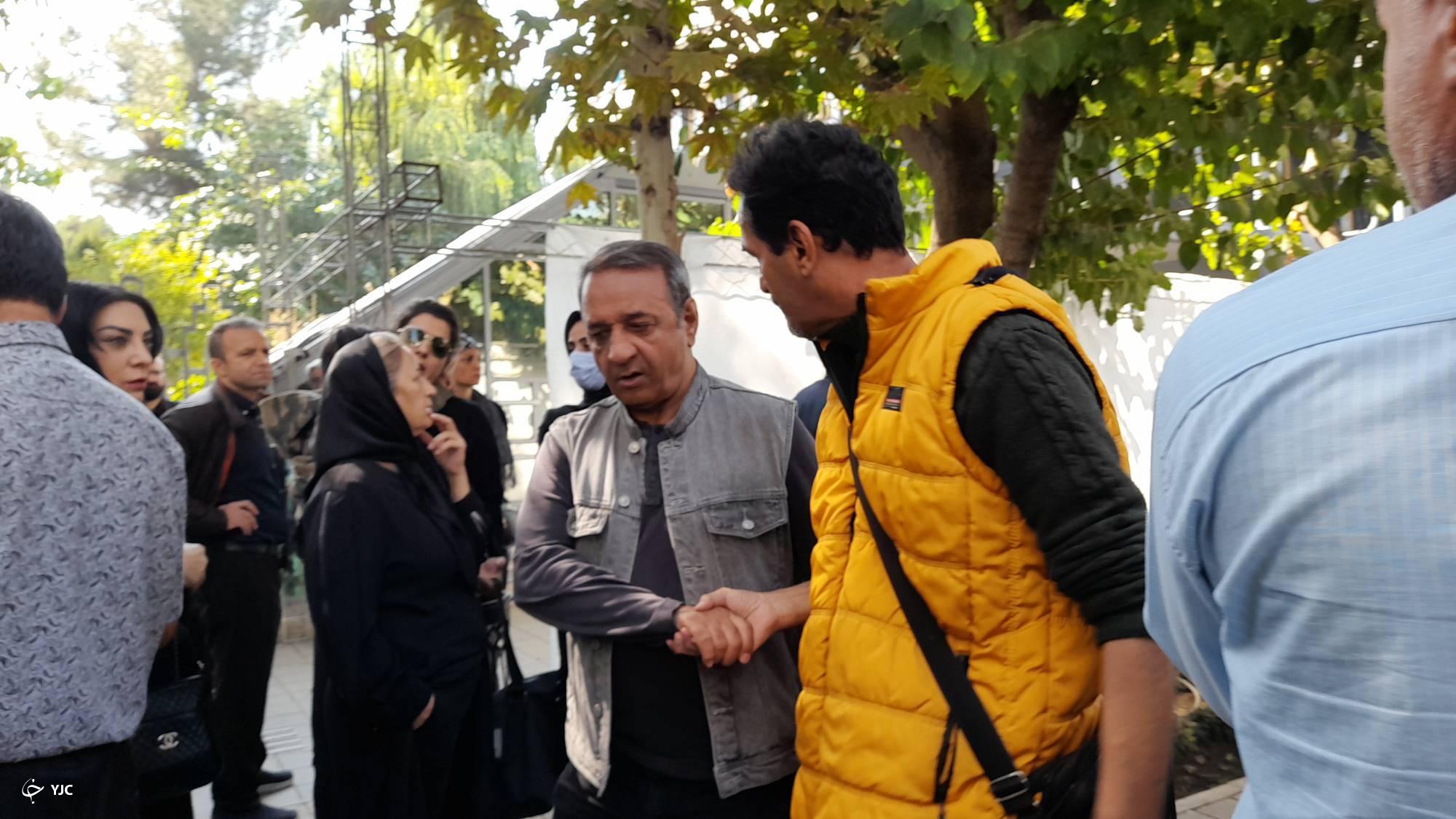تشییع پیکر داریوش مهرجویی