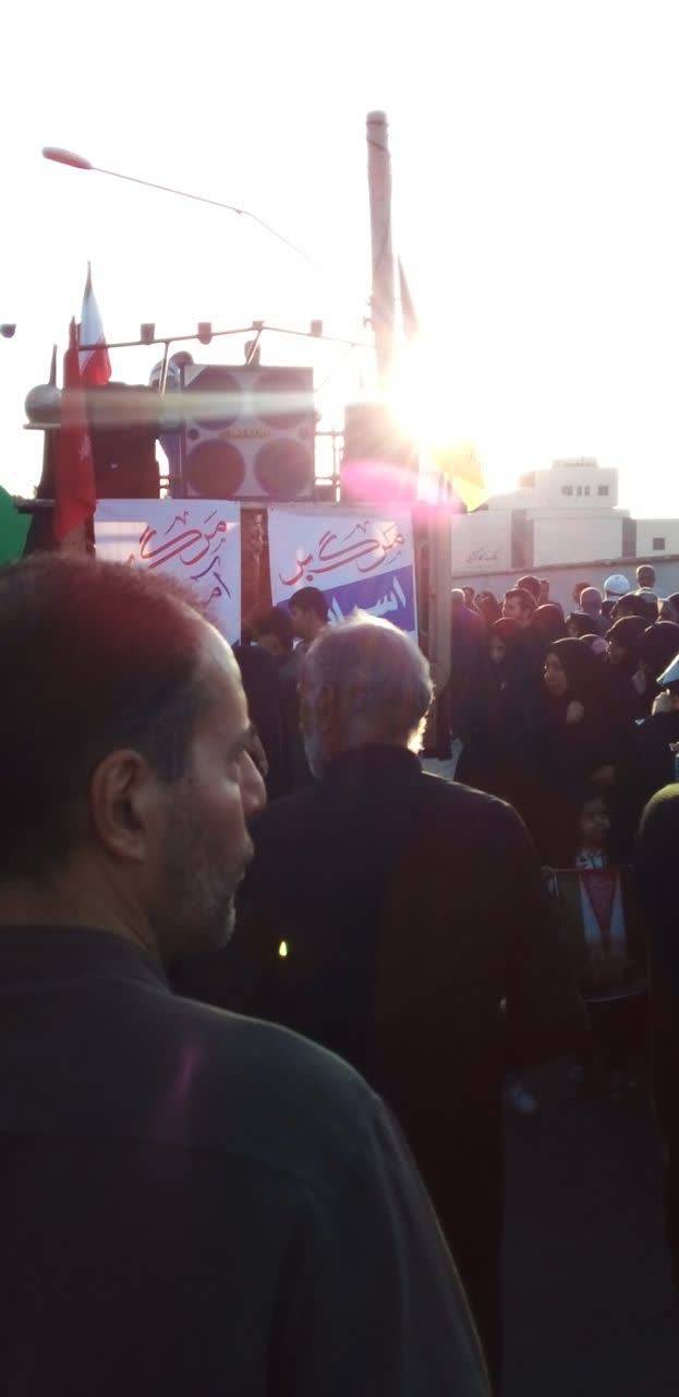 برگزاری مراسم راهپیمایی در محکومیت فلسطینی ها