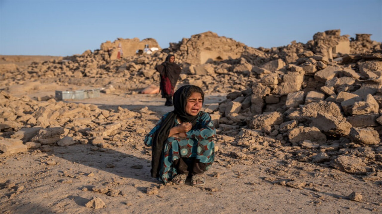 بیش از ۲۰۰ کودک در زلزله هرات بی‌سرپرست شده‌اند