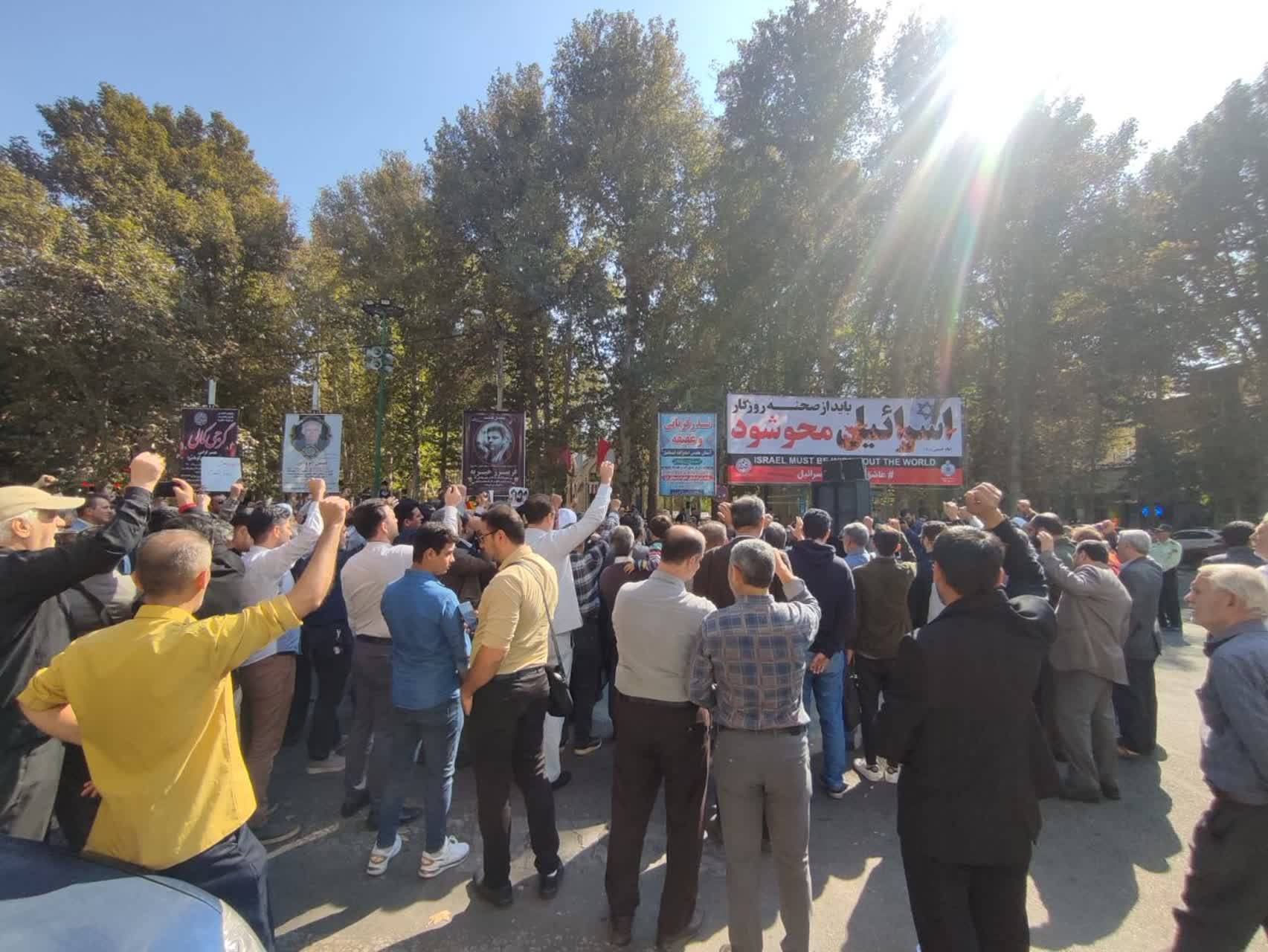 برگزاری مراسم راهپیمایی در شهریار