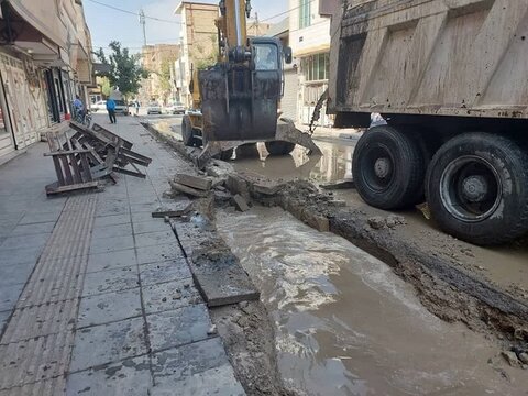 آغاز به کار فاز دوم عملیات بهسازی جداول در کرج