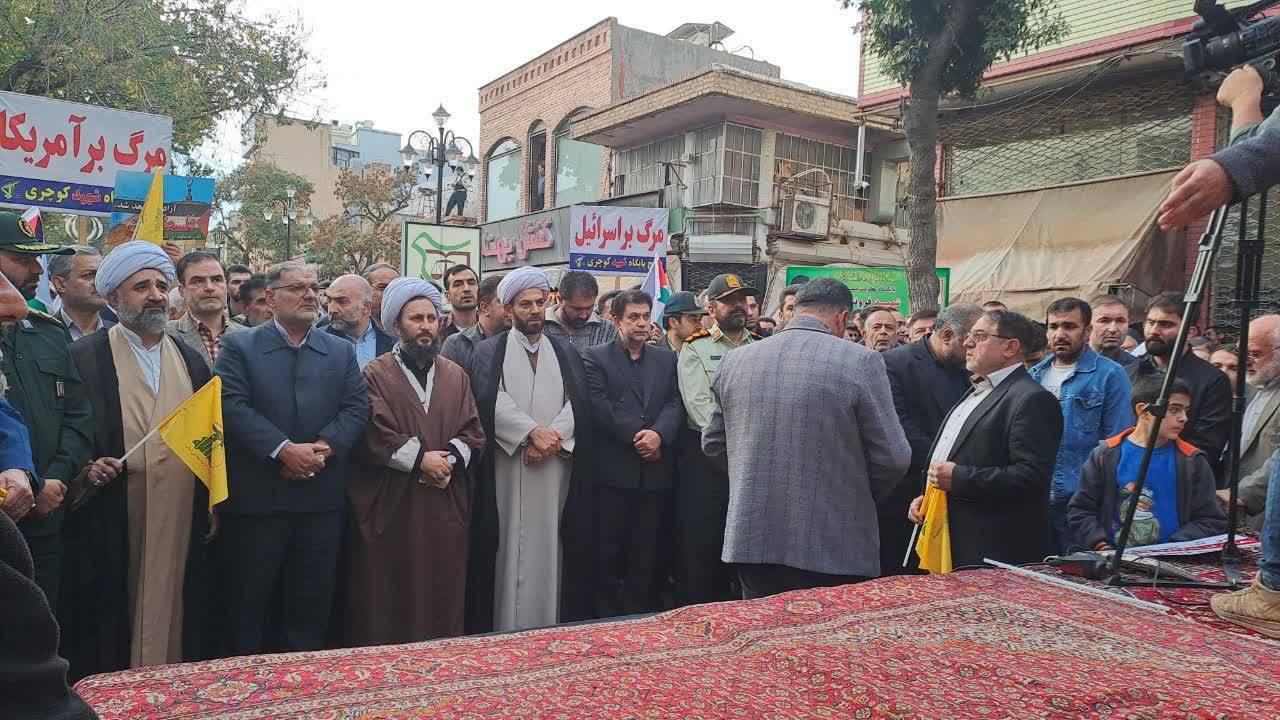 برگزاری مراسم راهپیمایی در خوی