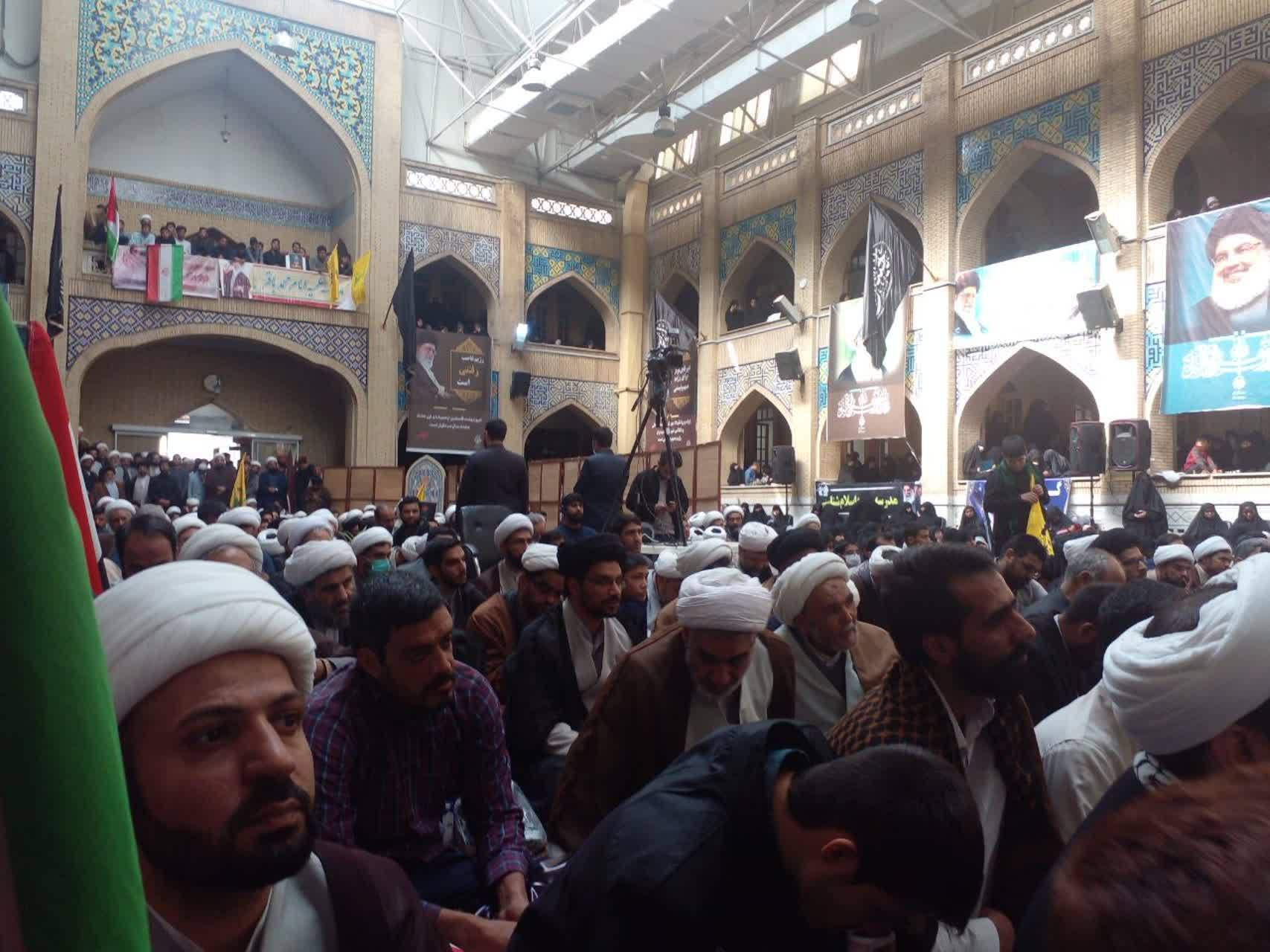 مراسم سخنرانی رهبر مقاومت نیجریه مراسم سخنرانی رهبر مقاومت نیجریه