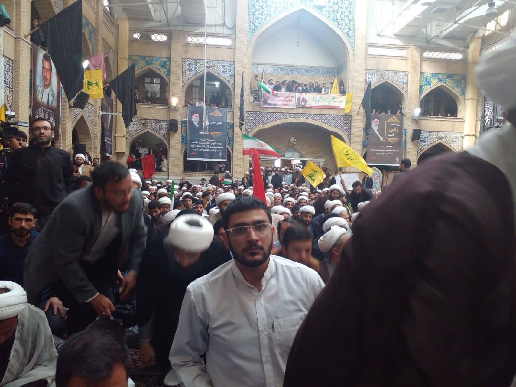 مراسم سخنرانی شیخ زکزاکی در خراسان مراسم سخنرانی شیخ زکزاکی در خراسان