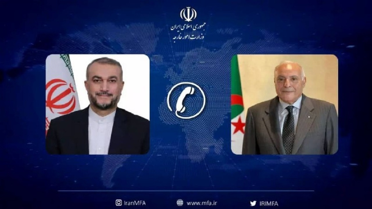 گفتگوی تلفنی امیرعبداللهیان با وزیر خارجه الجزایر درباره تحولات غزه