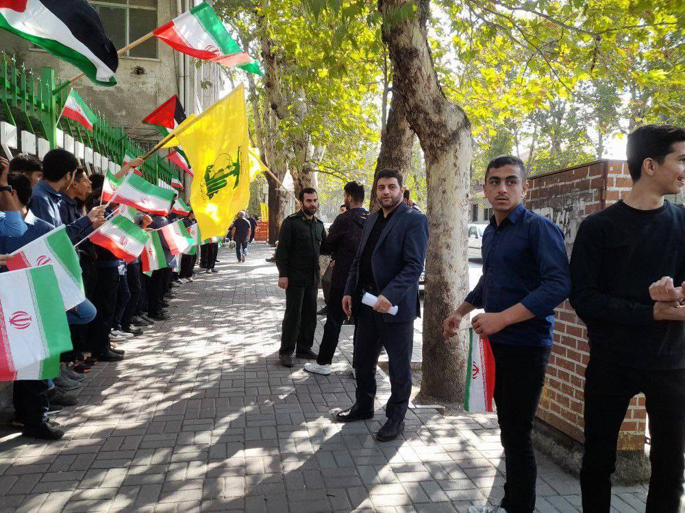 تجمع ضدصهیونیستی دانش آموزان