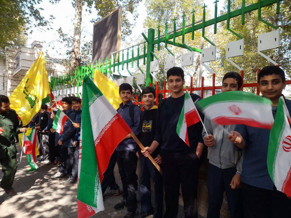 همدردی دانش آموزان با فلسطین