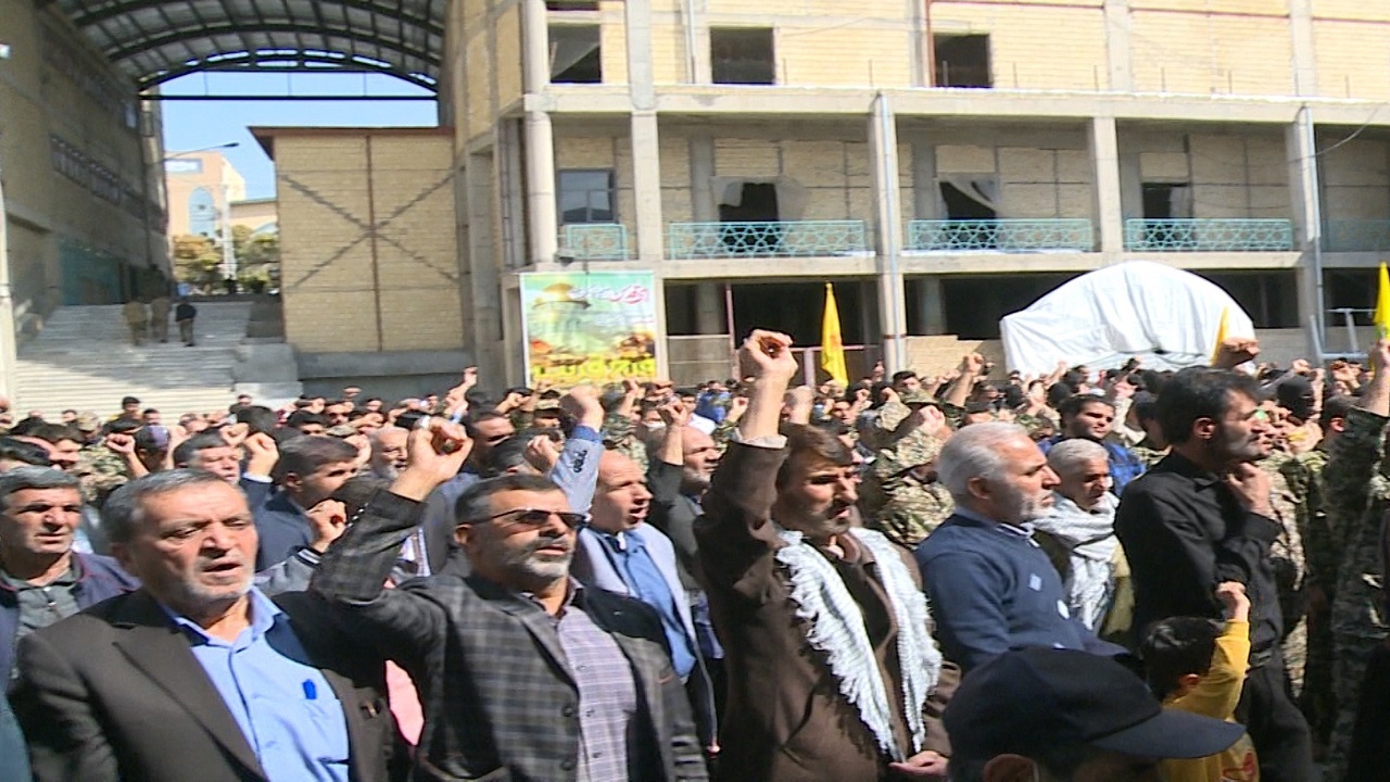تجمع عشایر و مردم چهارمحال و بختیاری در محکومیت جنایات رژیم صهیونیستی