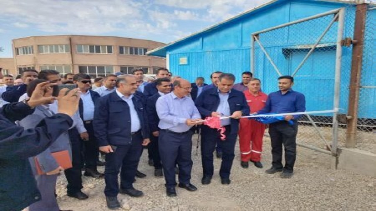 افتتاح سیستم تصفیه پساب صنعتی در شرکت نفت و گاز گچساران
