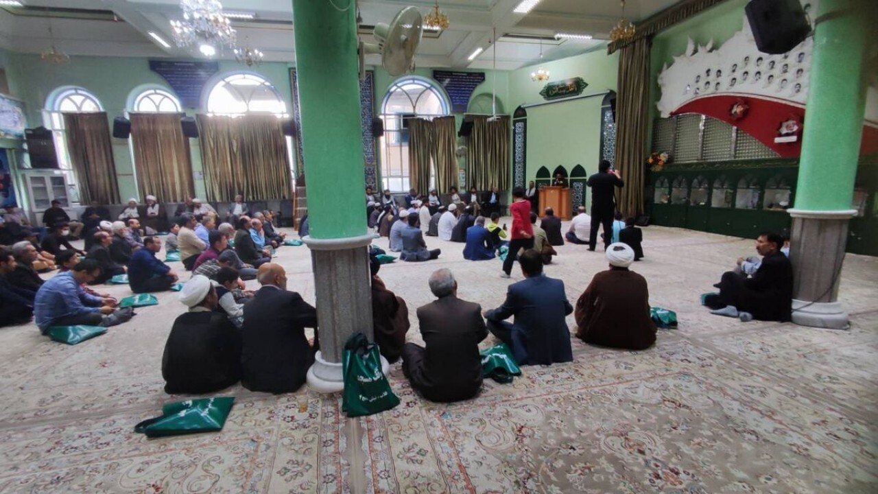 حمایت مهاجرین افغانستانی از جبهه مقاومت + فیلم