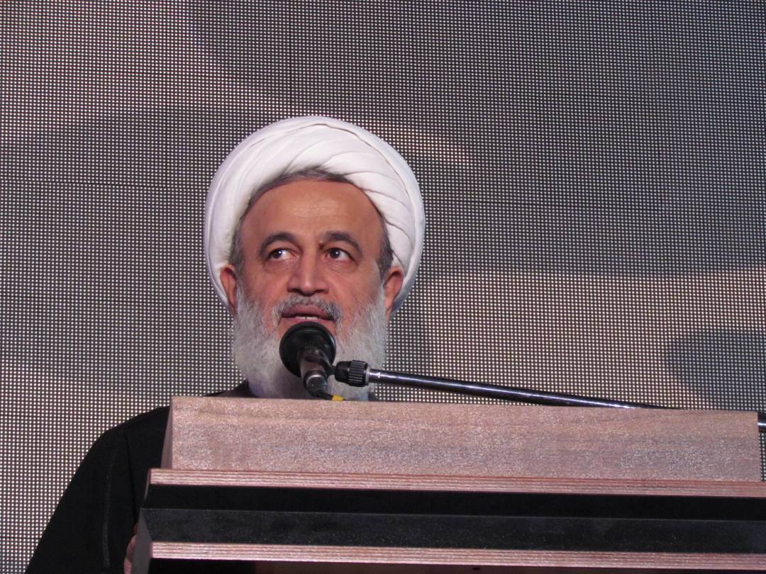 مراسم سخنرانی در حمایت از مزدم مظلوم فلسطین