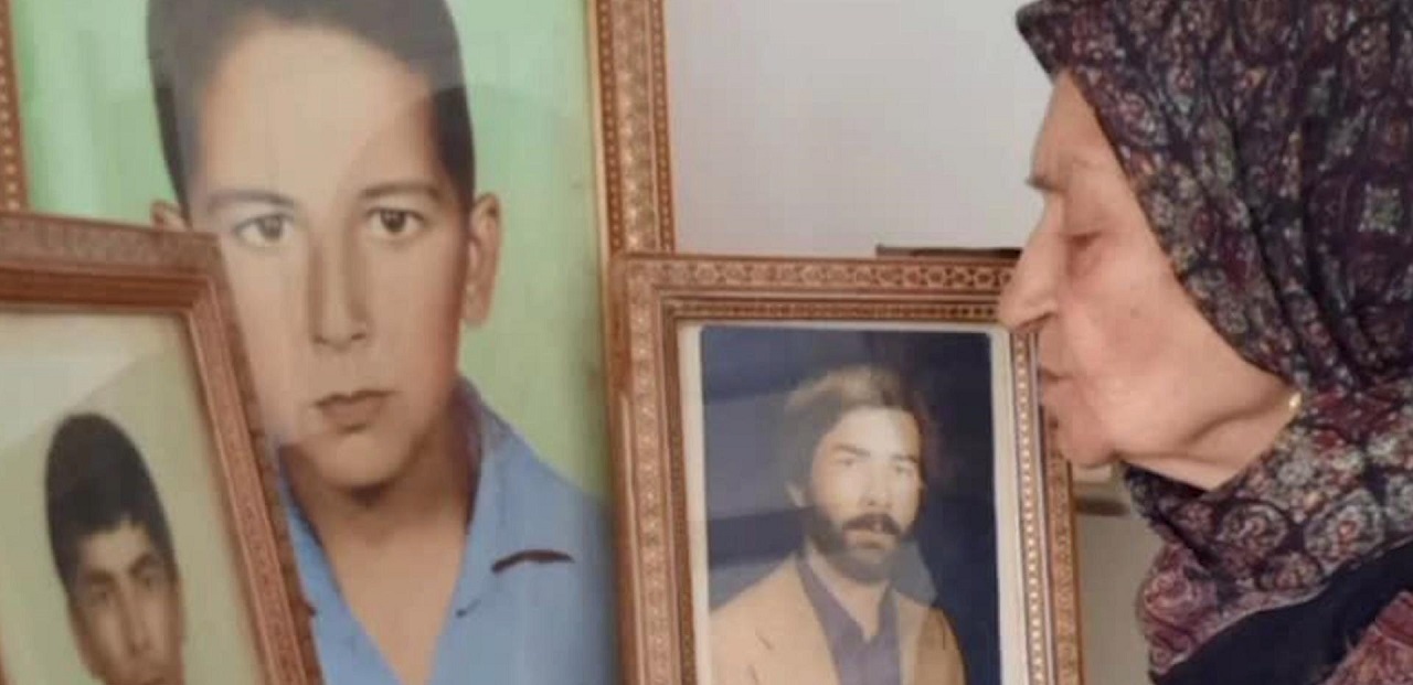تشییع وخاکسپاری مادر شهیدان مختاری در مبارکه