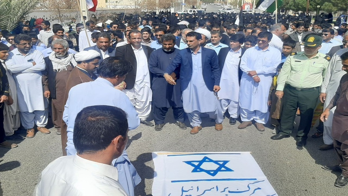 تظاهرات حمایت از فلسطین در ورشو + فیلم