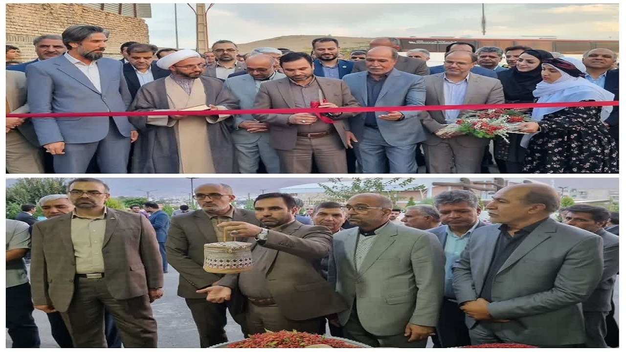نمایشگاه محصولات و عکس زرشک افتتاح شد