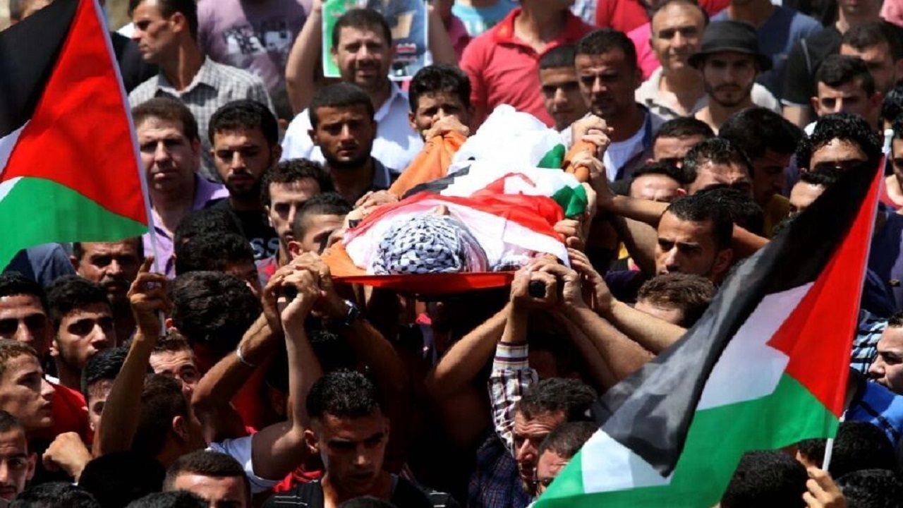 شهادت یک جوان فلسطینی در غزه