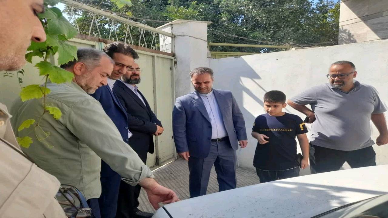 بازدید فرماندار گرگان از روند پیشرفت جبران خسارات حادثه سامانه آفندی