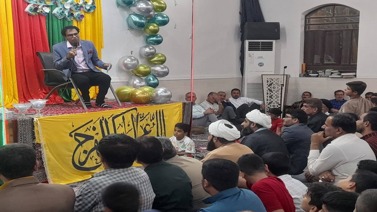 مراسم جشن بزرگ آغاز امامت حضرت مهدی (عج) در شهر کاکی + فیلم و تصاویر
