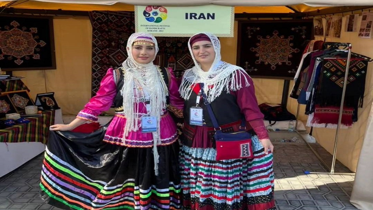 حضور ۲ هنرمند گیلانی در نمایشگاه صنایع دستی ازبکستان