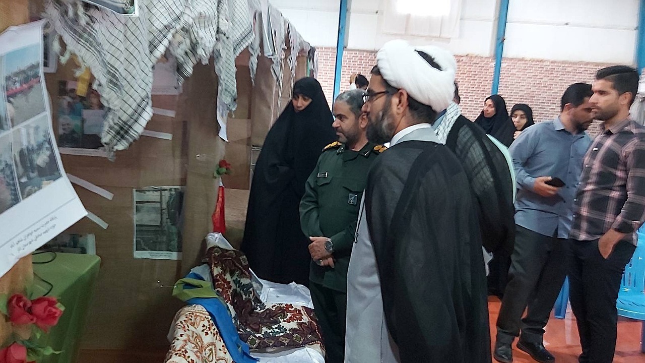 افتتاح نمایشگاه اسوه در شهرستان انار