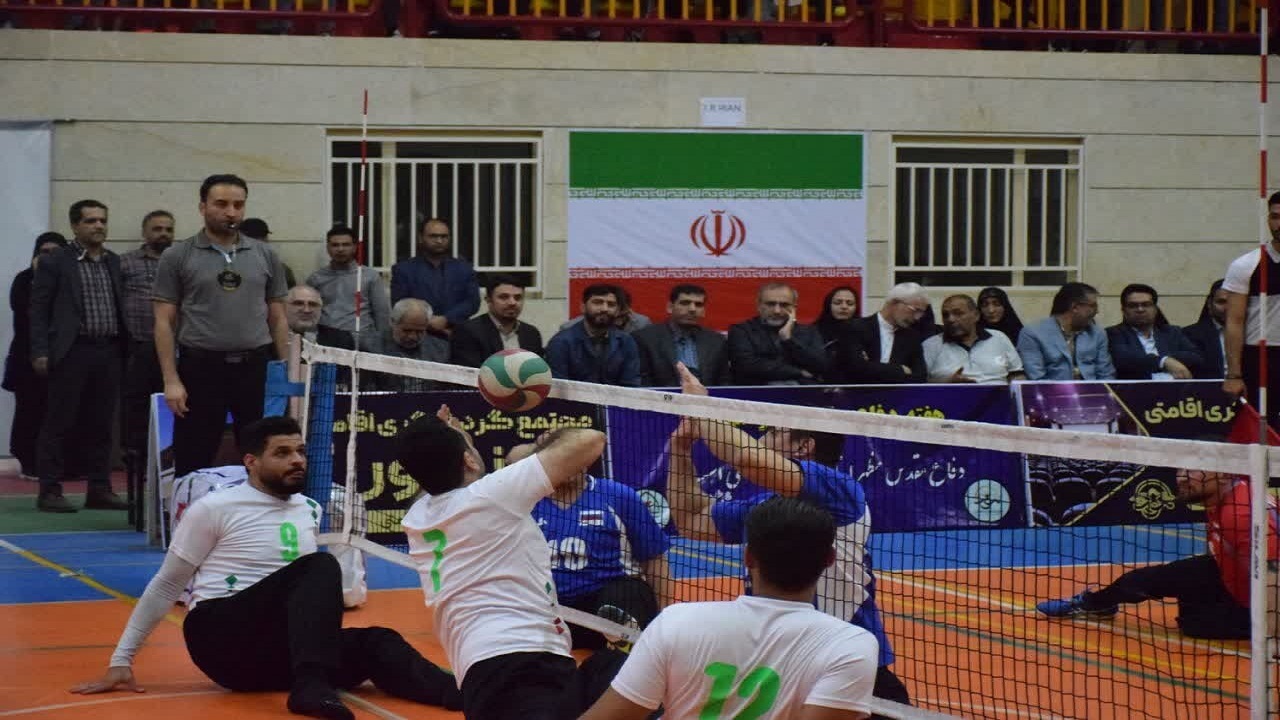 پیروزی تیم ملی والیبال نشسته ایران مقابل روسیه