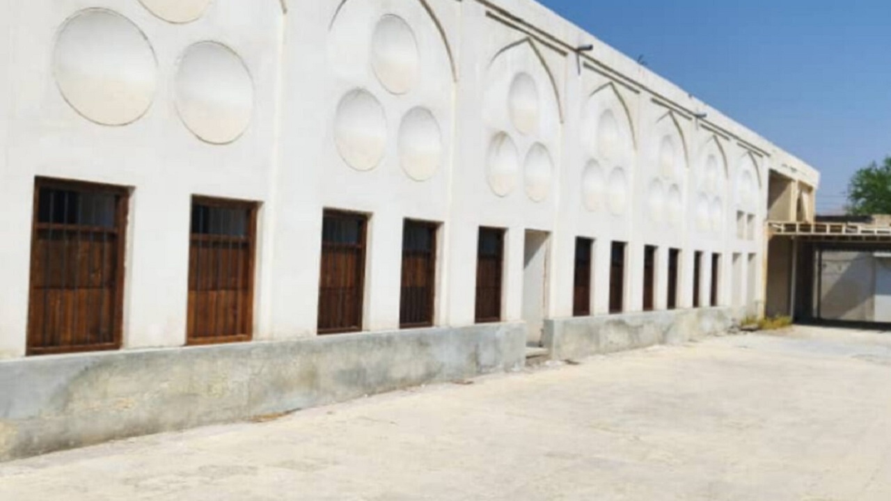 مسجد جامع قدیم بستک مرمت شد