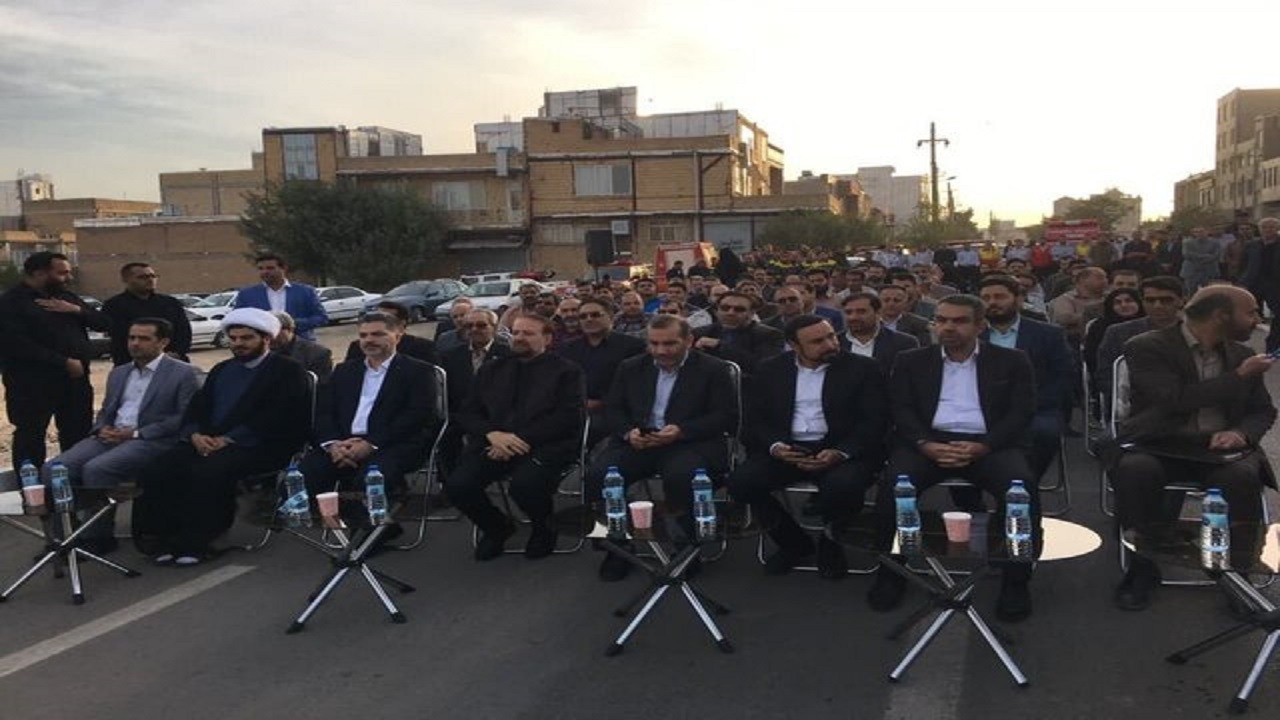 افتتاح معبر جدید اتصال شهرک امام (ره) به شهرک مهدیه