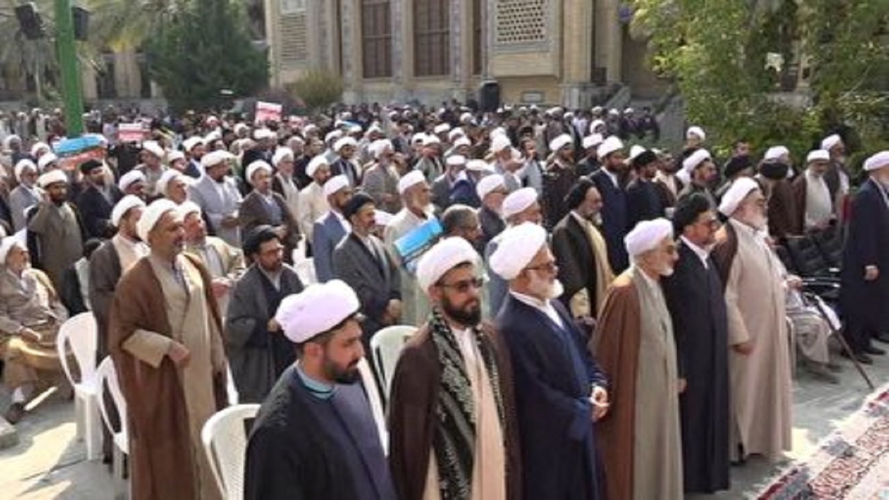 تجمع طلاب و روحانیون شیعه و اهل سنت گلستان در محکومیت جنایات رژیم صهیونیستی