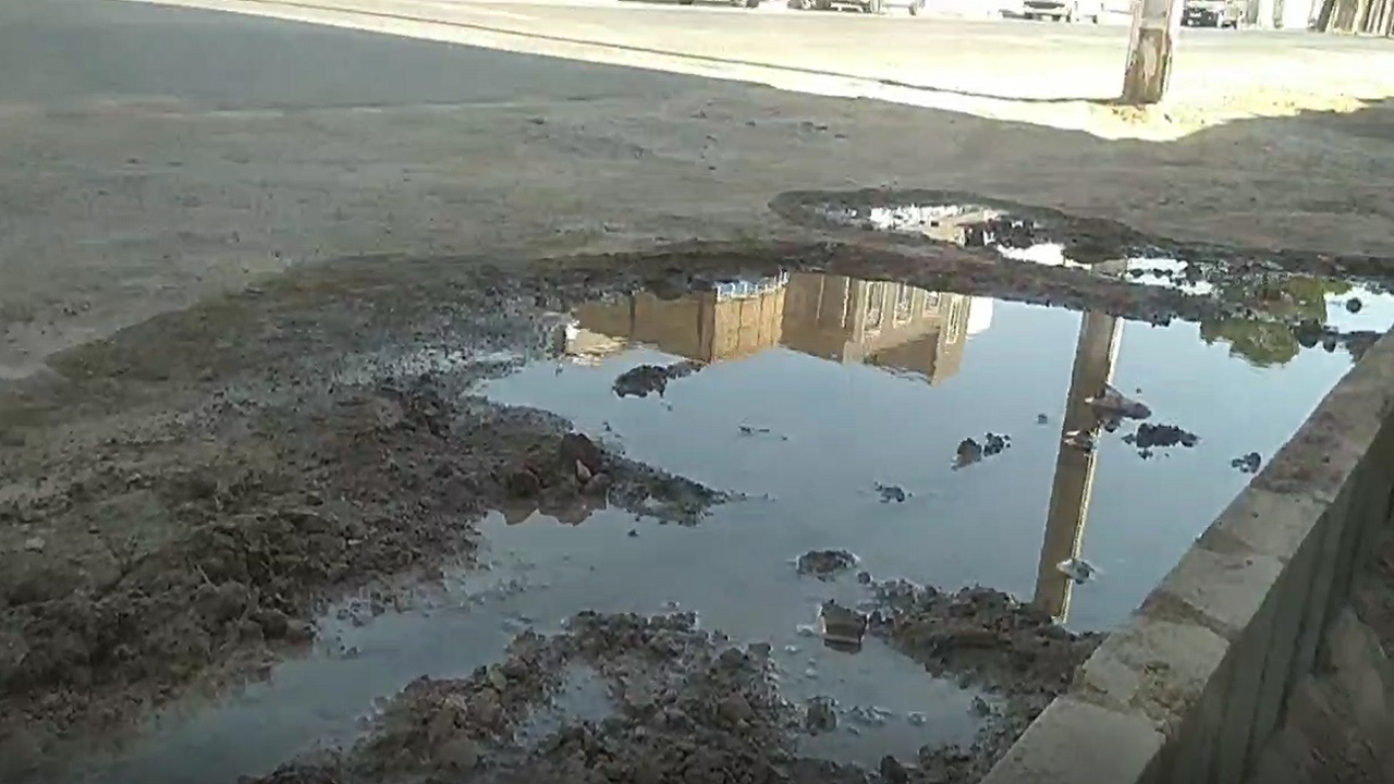 هدر رفت آب در معابر