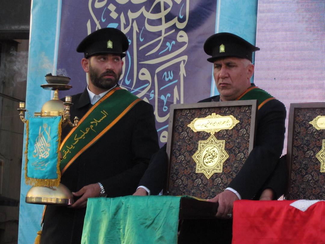 خادمان جمکران در عید بیعت