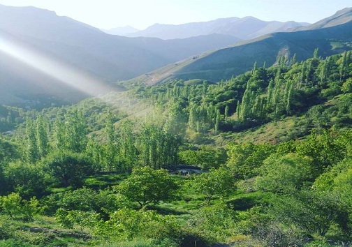 روستای کلوان بهشتی کمیاب در نزدیکی البرز