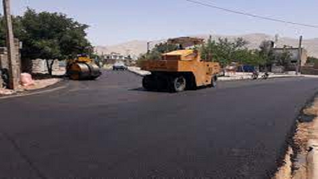 افتتاح آسفالت معابر روستای سقین سرا
