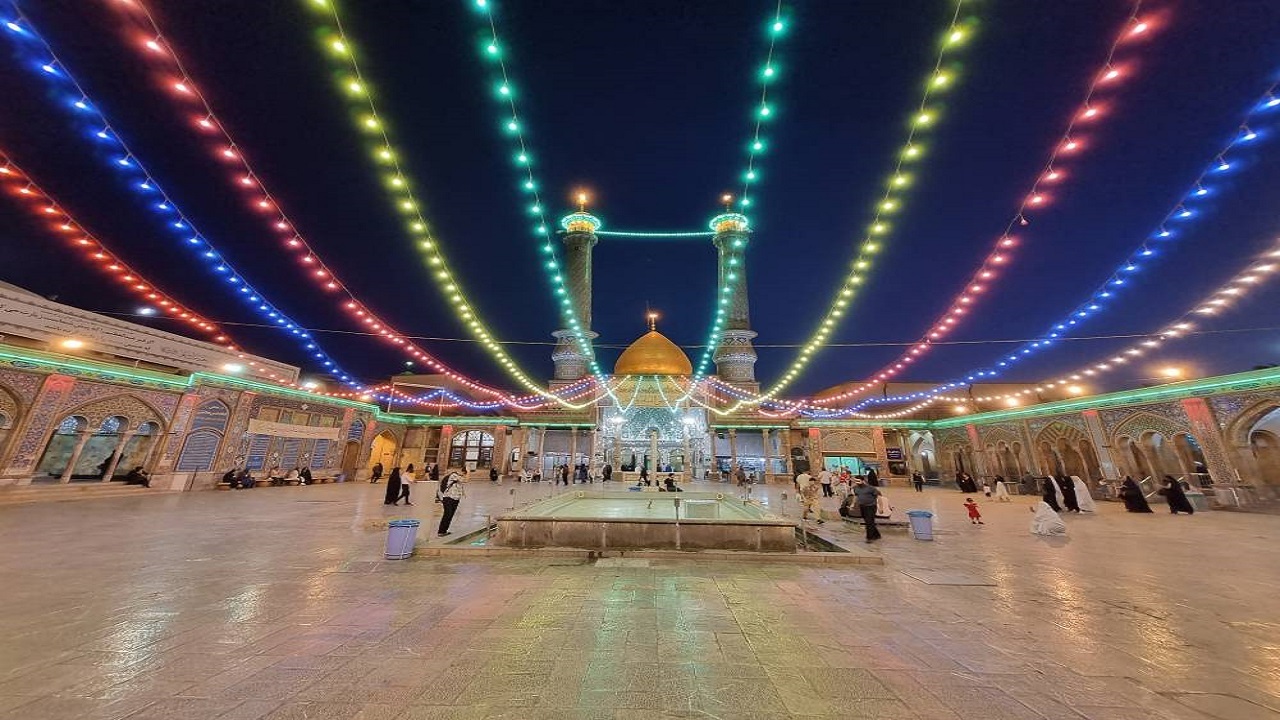 حال و هوای حرم حضرت عبدالعظیم الحسنی (ع) در سالروز آغاز امامت امام زمان (عج)