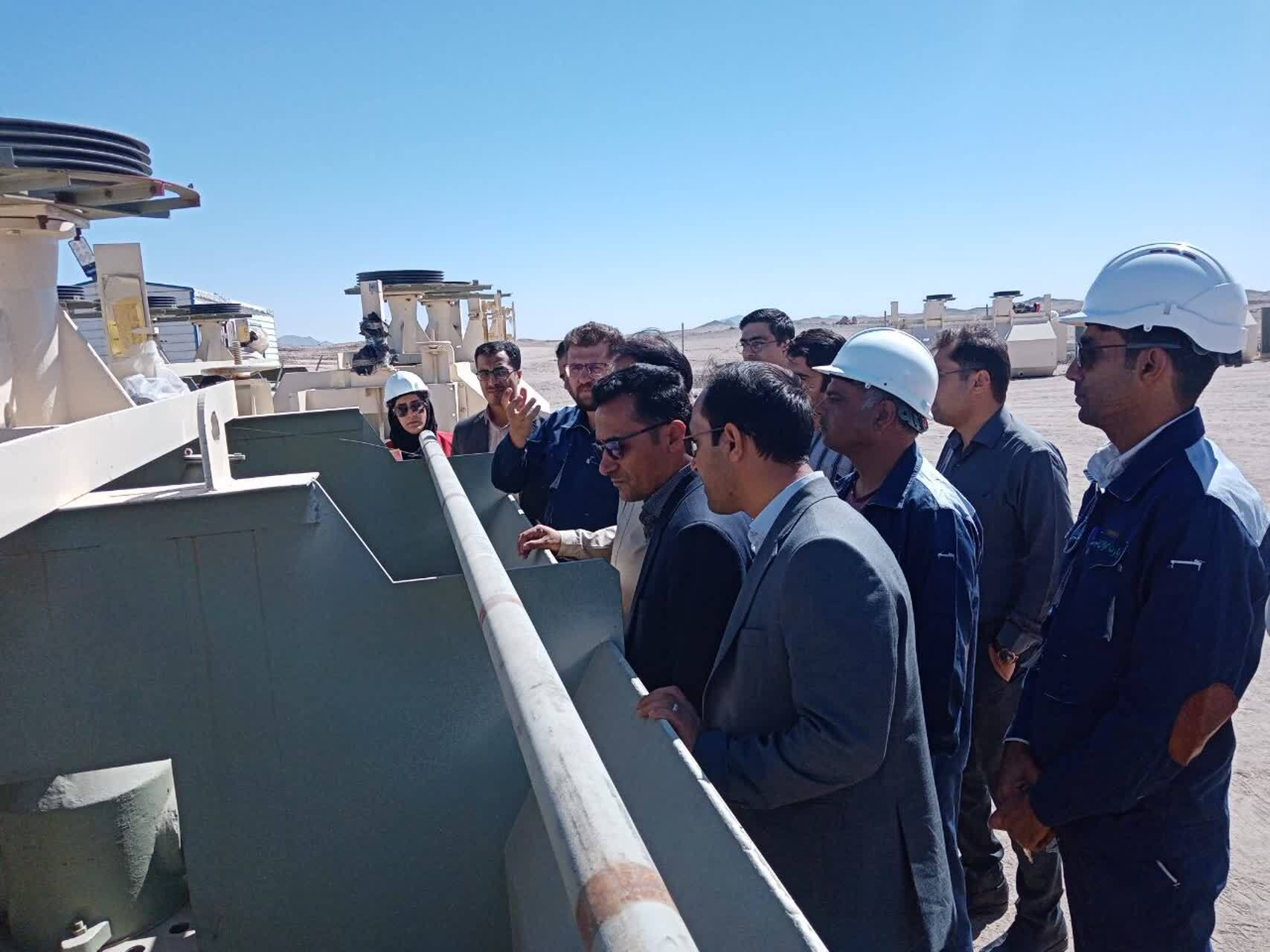 کارخانه فرآوری فلورین دهسلم در یک قدمی بهره برداری