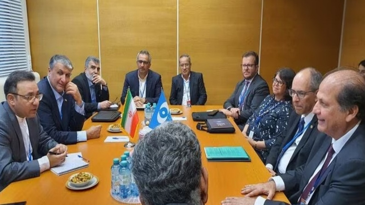دیدار رئیس سازمان انرژی اتمی ایران با هیئت نمایندگی برزیل