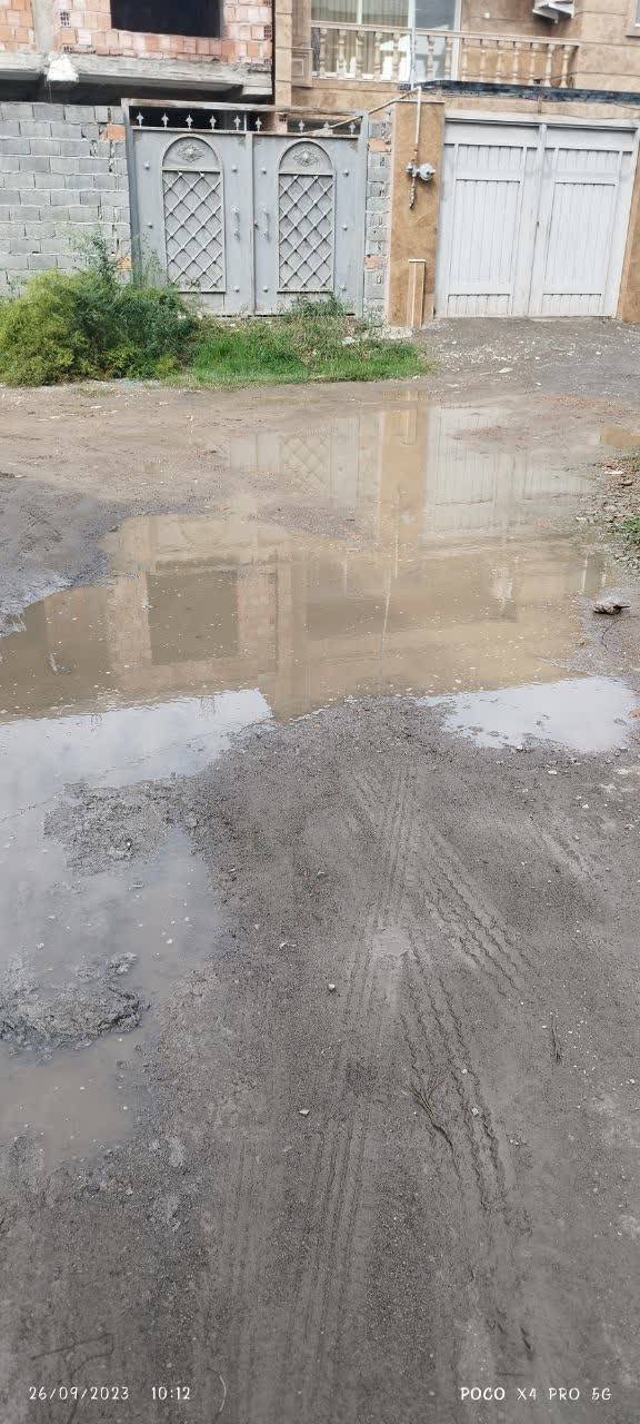 فرسودگی آسفالت در معابر شهر آمل