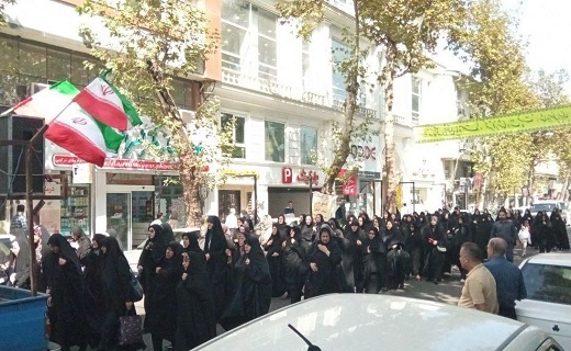 تشییع پیکر جانباز شهید محمد بخشی در لاهیجان