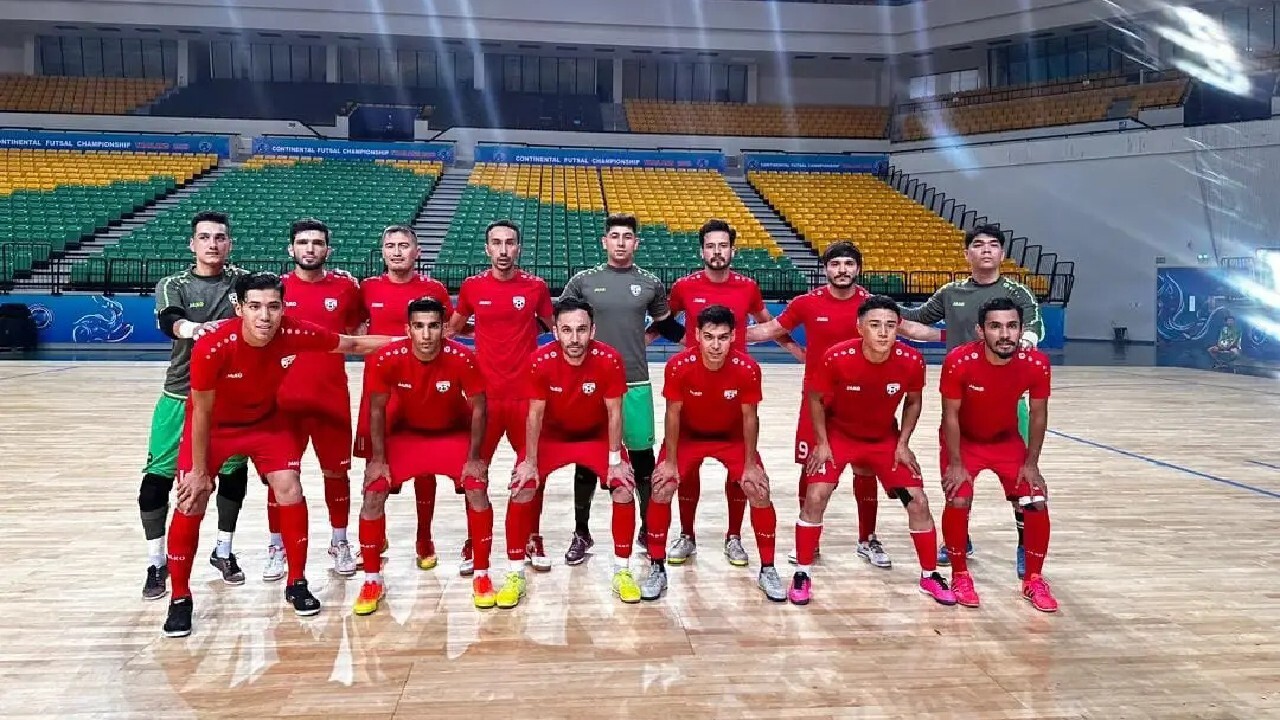 تساوی تیم فوتسال افغانستان در برابر مالزی
