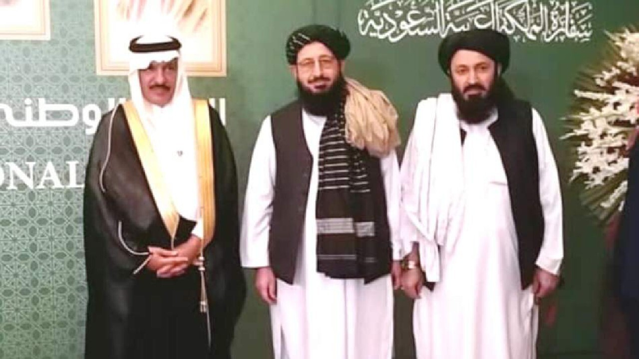 حضور سرپرست سفارت افغانستان در تهران در روز ملی عربستان