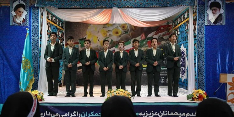 گردهمایی دانش&zwnj;آموزان ۶۰ کشور جهان در مسجد مقدس جمکران