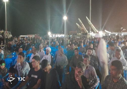 اجتماع جوانان نقش آفرین گام دوم انقلاب در بندرعباس