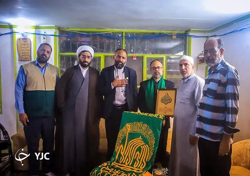 دیدار خادمین رضوی با عالم اهل سنت بندرعباس