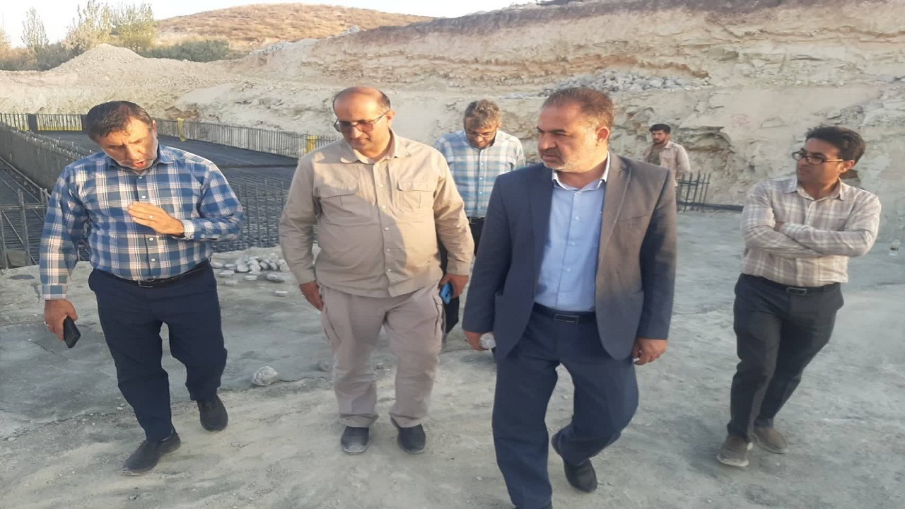 اتمام آرماتور بندی مخزن ۷ هزار متر مکعبی حیدرآباد