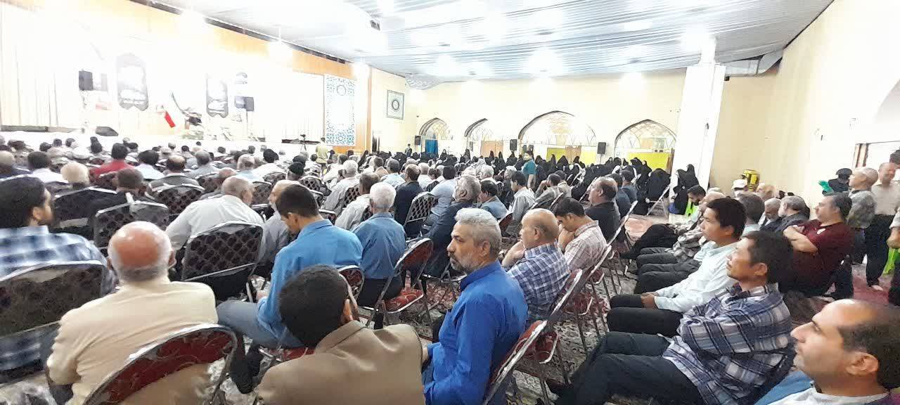 مراسم یادواره شهدا به مناسبت هفته دفاع مقدس
