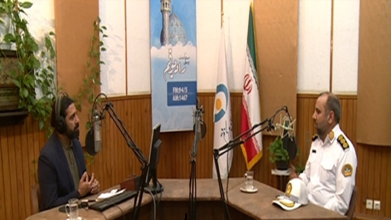 آشنایی سه هزار موتورسوار در قم با فرهنگ ترافیک