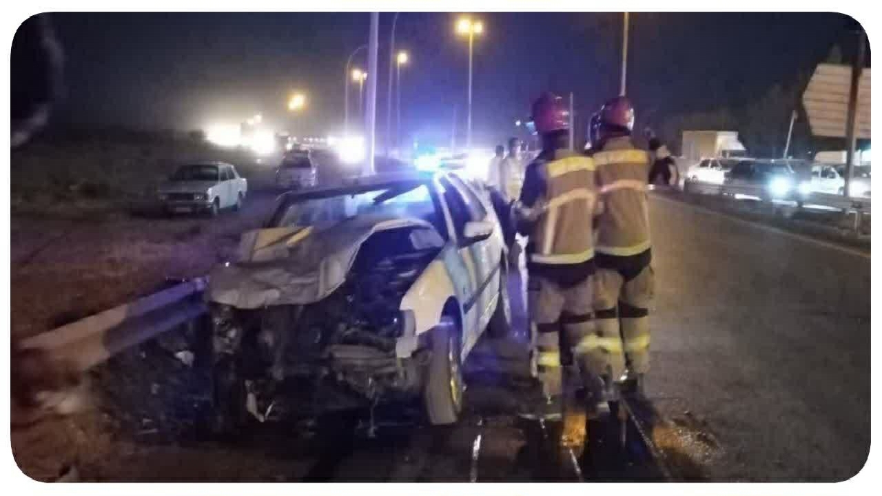 ۶ مصدوم در حادثه رانندگی در جاده قدیم رشت