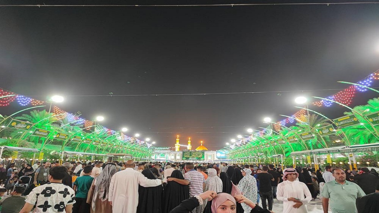 حال و هوای کربلای معلی در ایام ولادت رسول اکرم (ص) و امام صادق (ع)