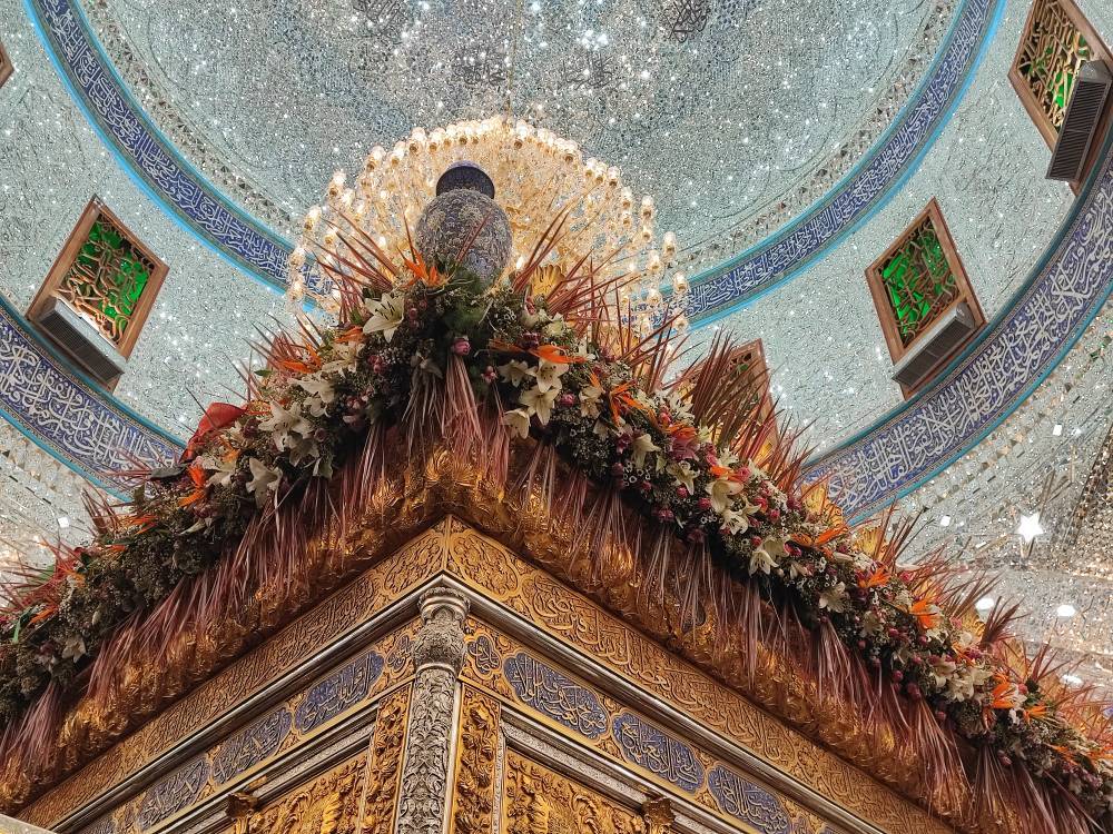 گل آرایی ضریح