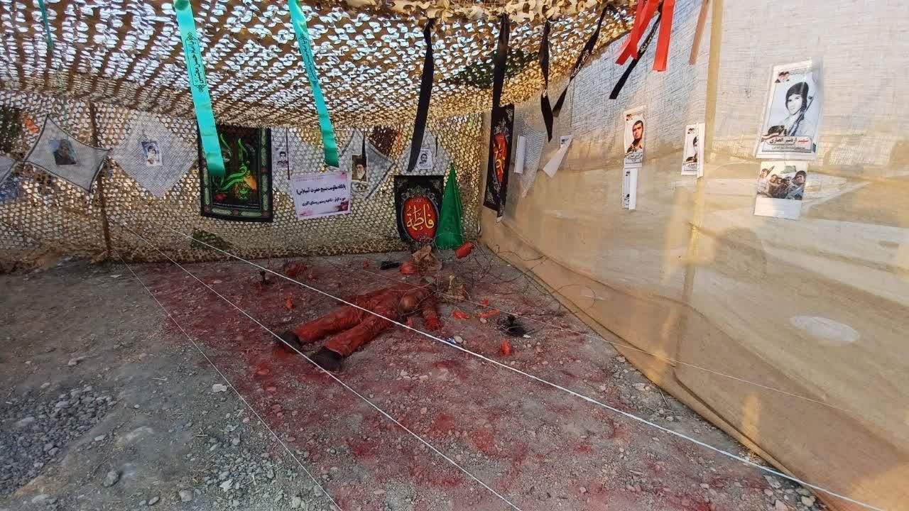 مراسم یادواره شهدا در روستای اکبری کوپن به روایت تصاویر